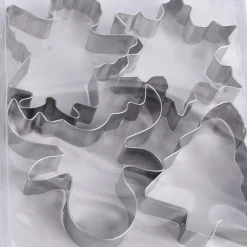 Creativ Company Ausstechförmchen Weihnachtsmotive 4 Stück Metall verschiedene Größen