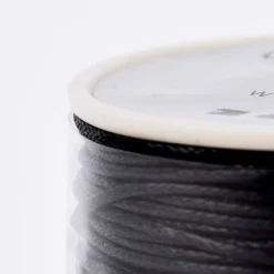 Creativ Company Baumwollband gewachst 1mm schwarz 40m