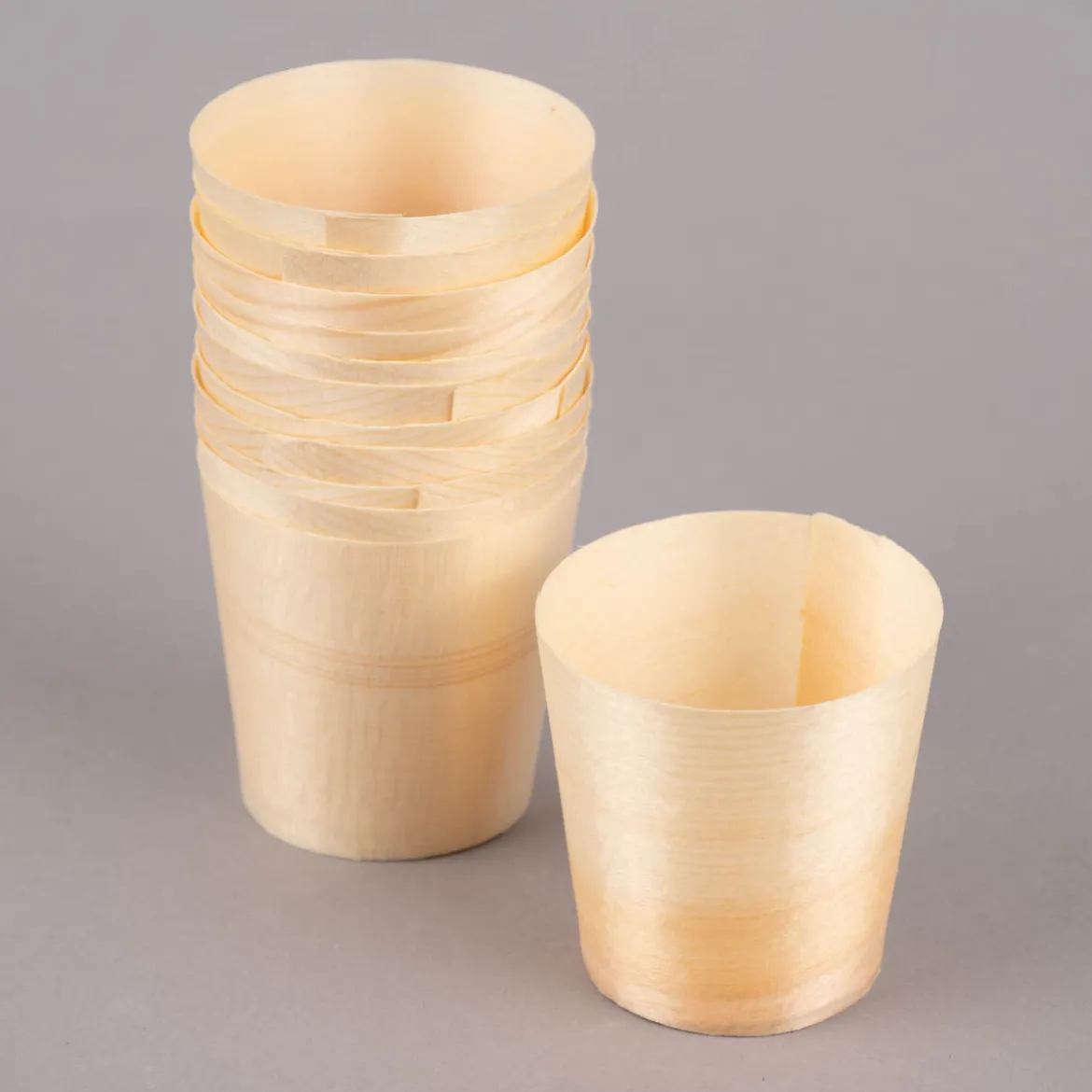 Creativ Company Becher aus Spanholz natur 6x6cm