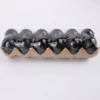 Creativ Company Dekoeier 12er Set Kunststoff schwarz 3,5cm