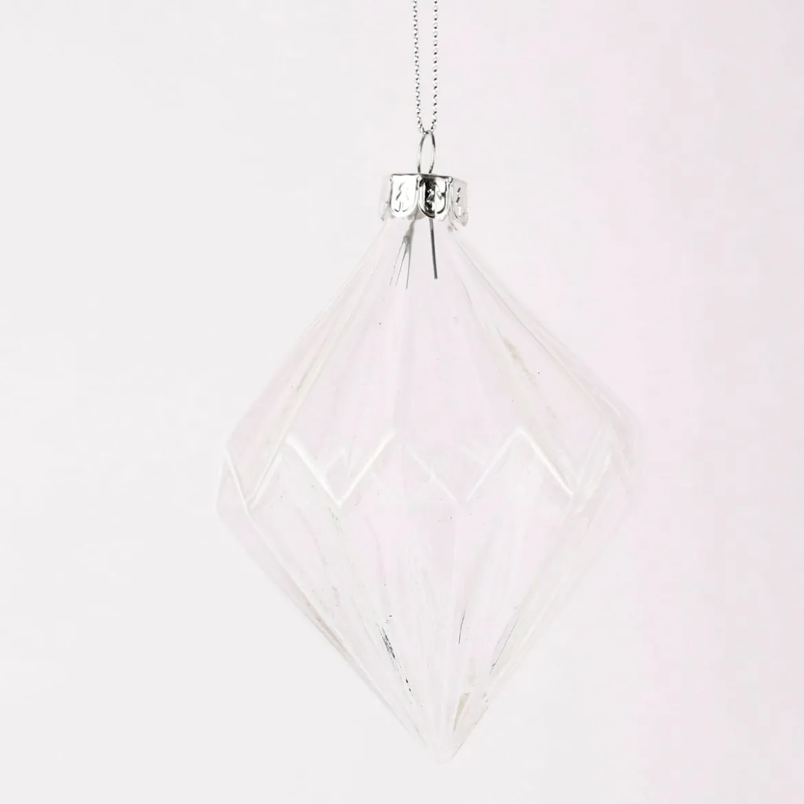 Creativ Company Dekohänger Diamantform Glas 3 Stück 8cm