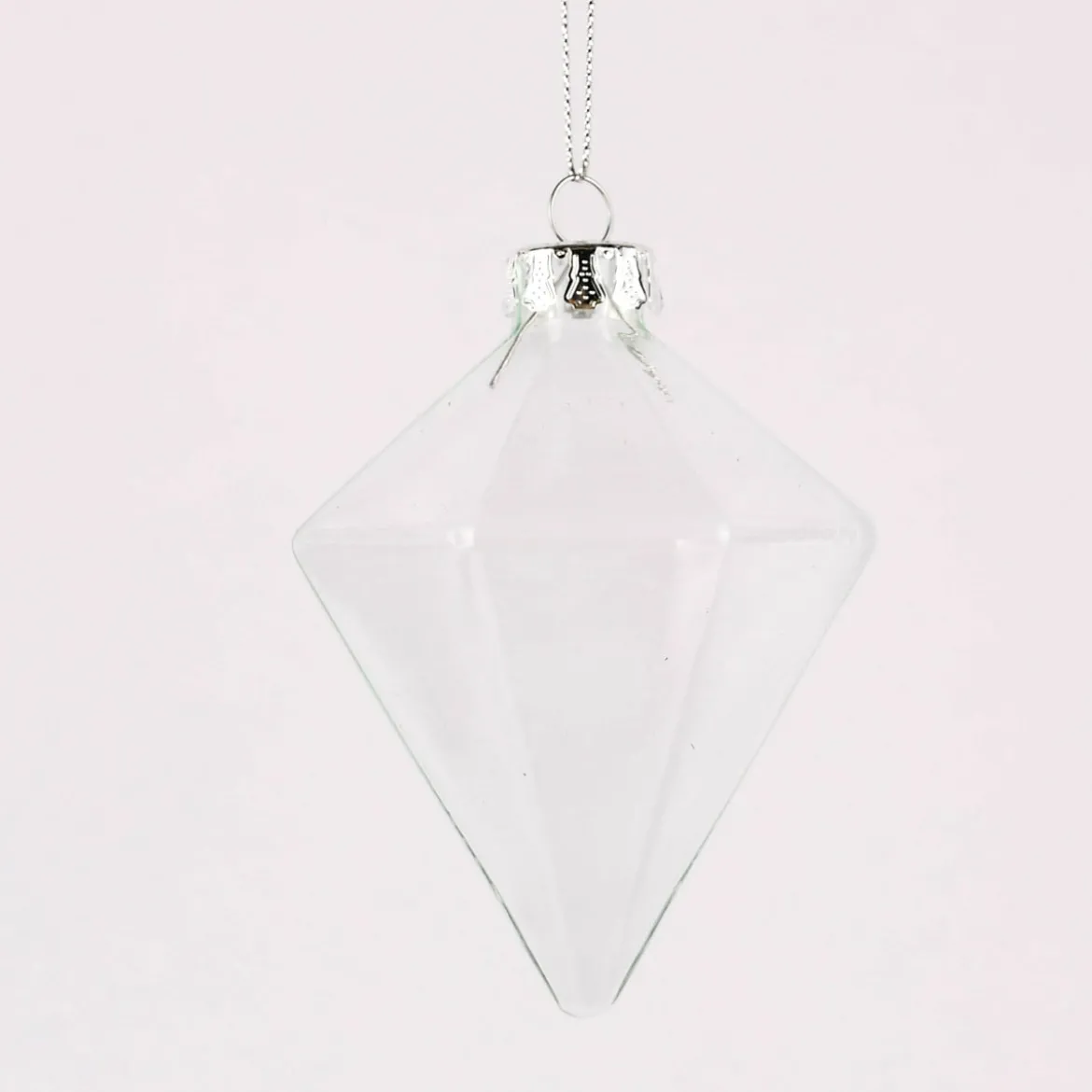 Creativ Company Dekohänger Diamantform Glas 3 Stück 8cm
