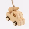 Creativ Company Dekohänger LKW mit Baum Kiefernholz blanko natur 7x6x3cm