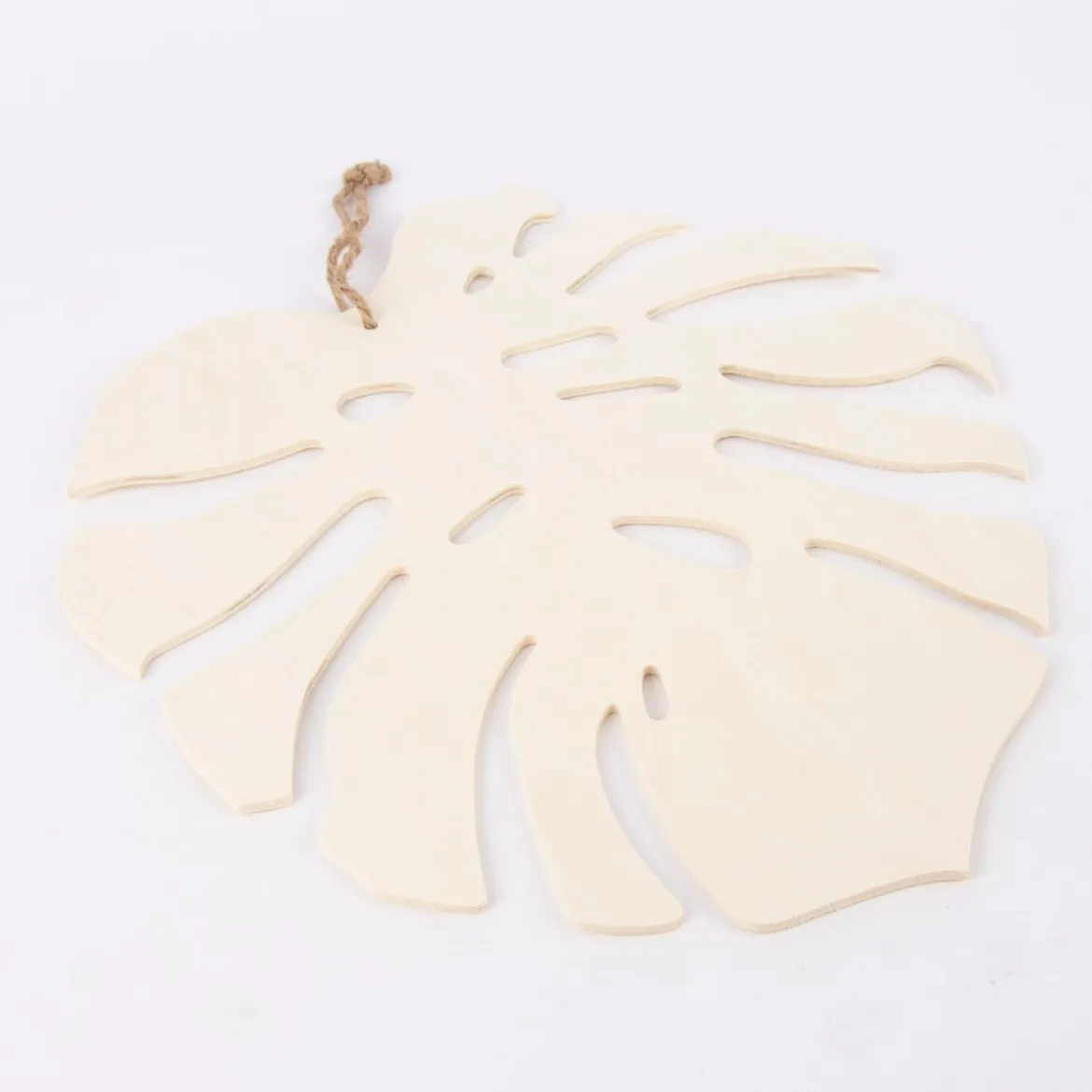 Creativ Company Dekohänger Monstera Blatt klein Holz 19x20cm