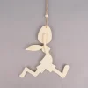 Creativ Company Dekohänger Osterhase Ei Holz natur 17x18cm