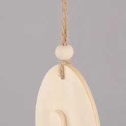 Creativ Company Dekohänger Osterhase Ei Holz natur 17x18cm
