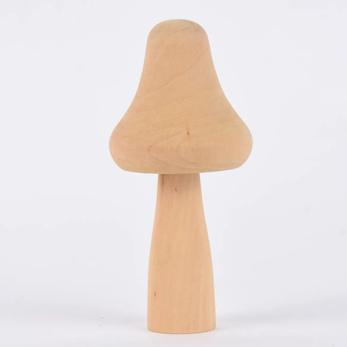 Creativ Company Deko Pilz aus Holz naturbelassen 5x10,5cm