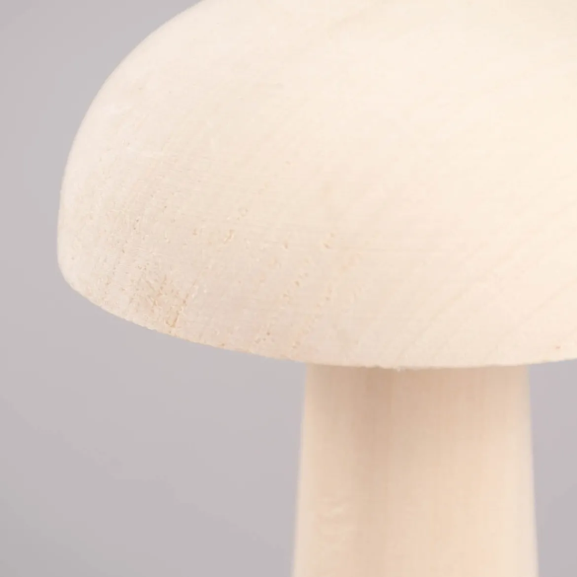 Creativ Company Deko Pilz Holz naturbelassen 9x13,5cm