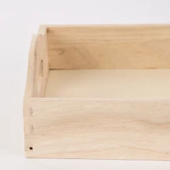 Creativ Company Deko Tablett rechteckig mit Griffen 30x17x5cm