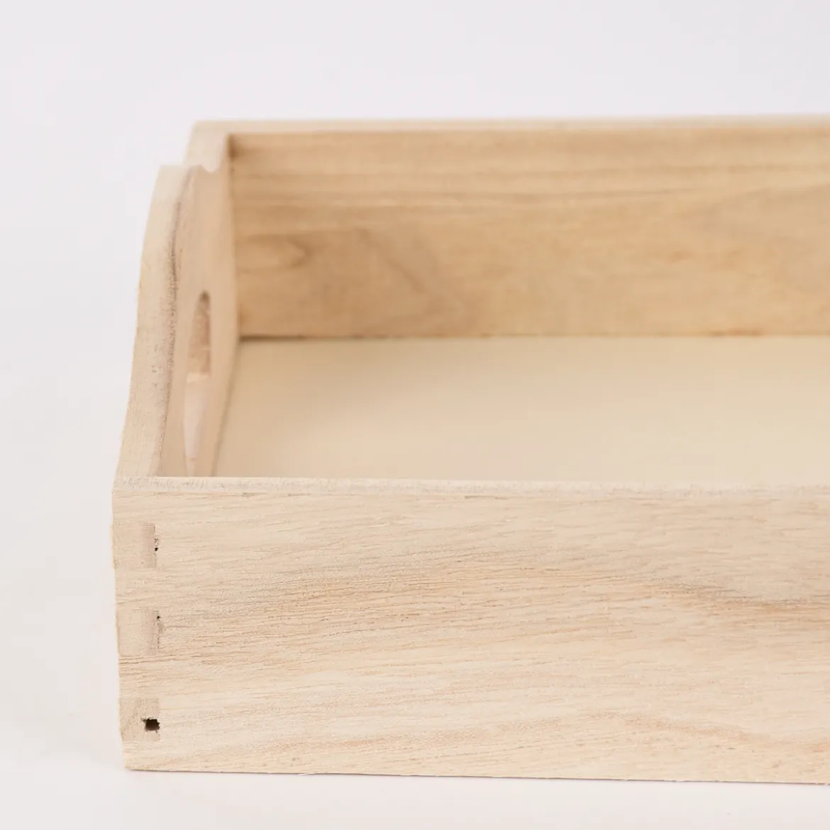 Creativ Company Deko Tablett rechteckig mit Griffen 30x17x5cm