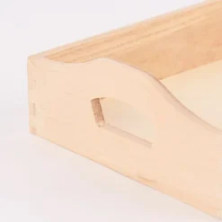 Creativ Company Deko Tablett rechteckig mit Griffen 30x17x5cm