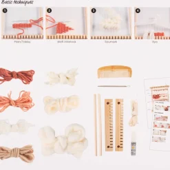Creativ Company DIY Bastelset Weben für Anfänger