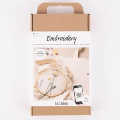 Creativ Company DIY Bastelset Stickerei für Anfänger