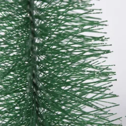 Creativ Company 3er Set kleine Deko Weihnachtsbäume verschieden groß Holz Metall grün natur 10-14cm