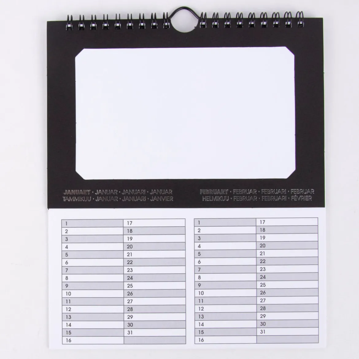 Creativ Company Ewiger Kalender mit Spiralbindung 19x23cm
