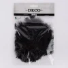 Creativ Company Federn 15 Stück schwarz 5-12cm