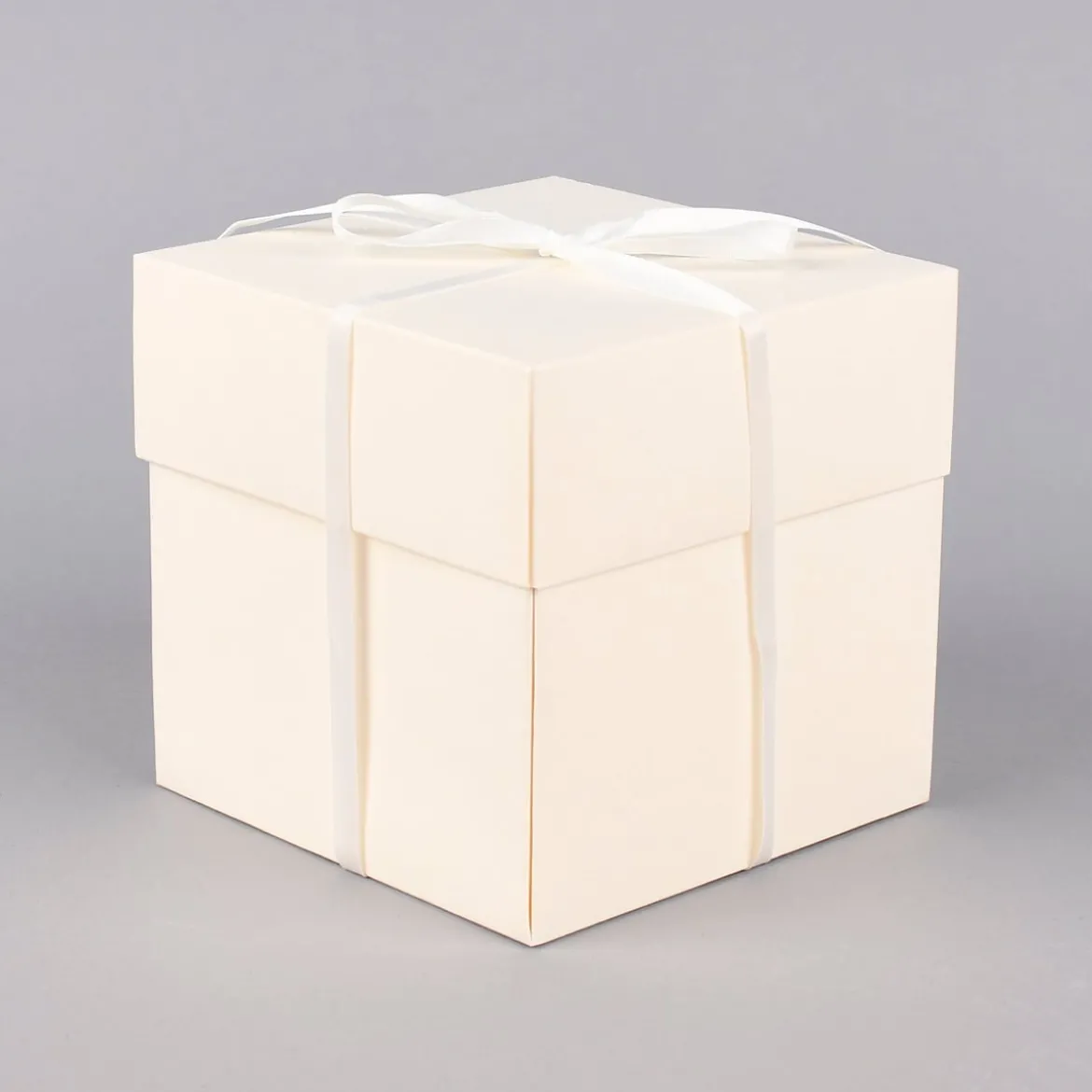 Creativ Company Geschenkbox Explosionsbox weiß 12x12x12cm