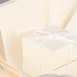Creativ Company Geschenkbox Explosionsbox weiß 12x12x12cm