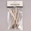 Creativ Company Gewachste Kerzendochte 10 Stück Länge 11cm