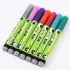 Creativ Company Glas- und Porzellanmalstift Strichstärke 2-4mm türkis Glitter halbdeckend