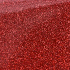 Creativ Company Glitzer Bügel-Transferfolie 1 Bogen rot glitzernd A5 14,8x21cm