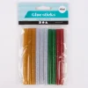 Creativ Company Heißklebesticks 10 Stück verschiedenfarbig glitzernd für kleine Klebepistole 10cm