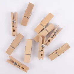 Creativ Company Holzklammer 10 Stück mittel Holz 7,2x2cm