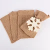 Creativ Company Jutebeutel 4 Stück braun 10x15cm