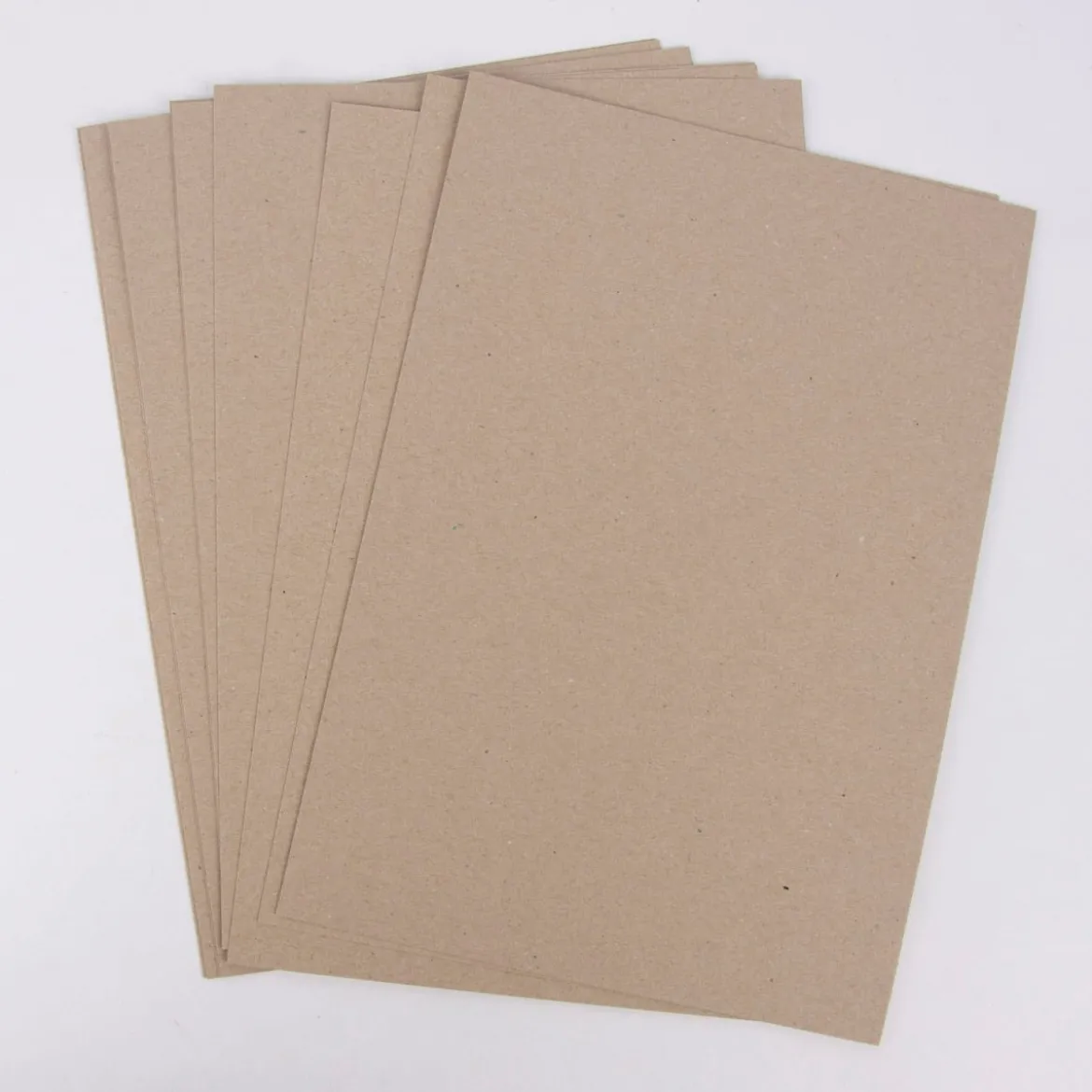 Creativ Company Kartonpapier recycelt braun 10 Blatt A4 21x29,7cm