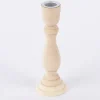 Creativ Company Kerzenhalter für Stabkerzen Holz 5,5x16,5cm