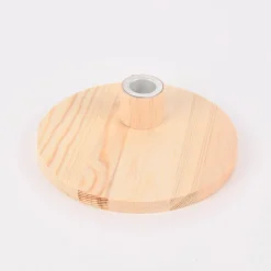 Creativ Company Kerzenhalter für Stabkerzen Kiefernholz pur 16x4cm