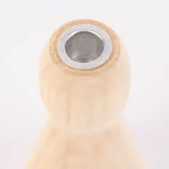 Creativ Company Kerzenhalter für schmale Stabkerzen Kegel Kiefernholz natur 5x10cm