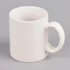Creativ Company Kleine Tasse Porzellan blanko weiß 6x7cm