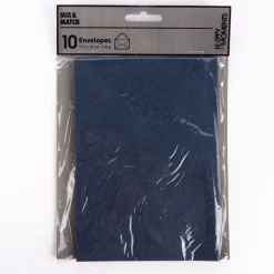 Creativ Company Kuvert einfarbig dunkelblau 10 Stück 11,5x16cm