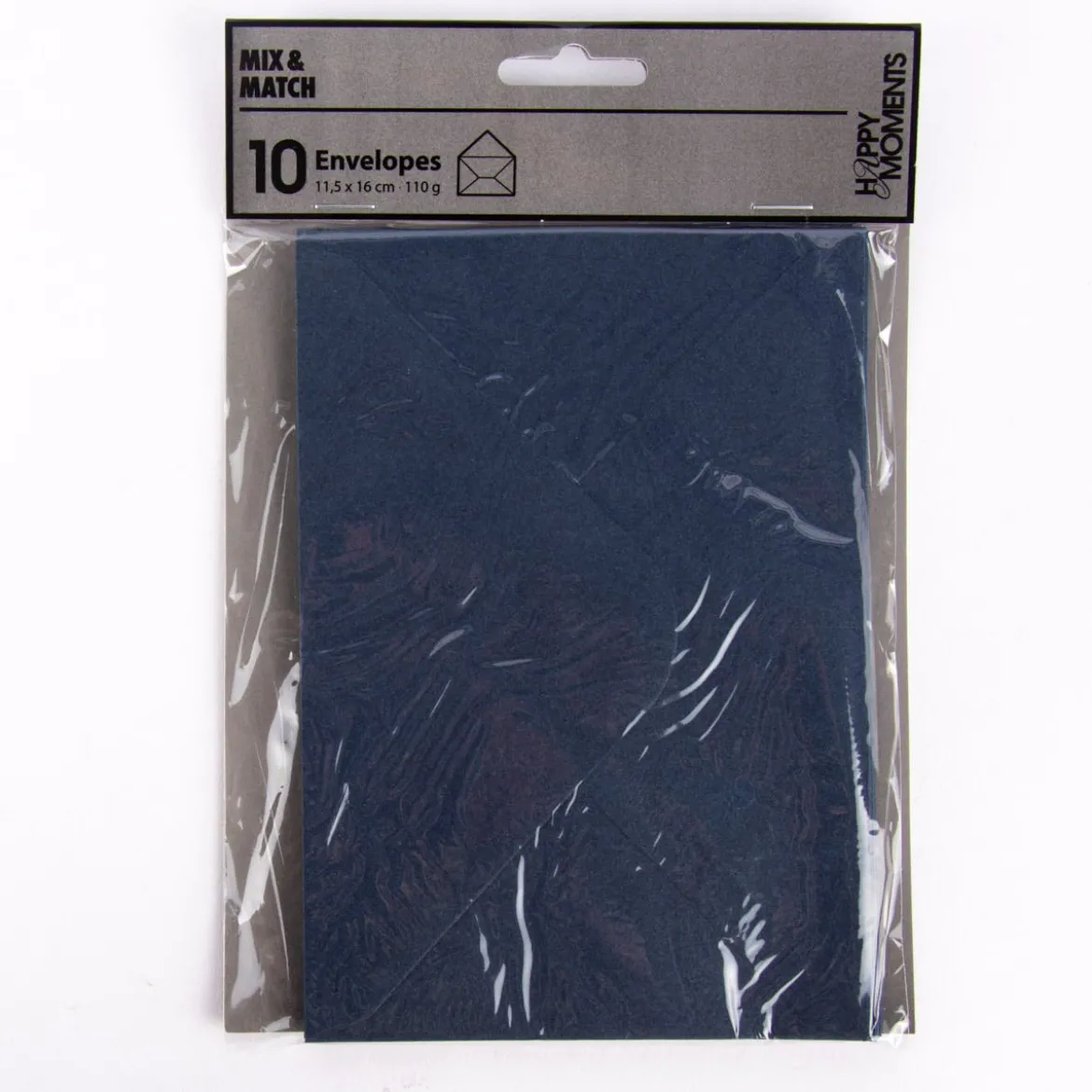 Creativ Company Kuvert einfarbig dunkelblau 10 Stück 11,5x16cm