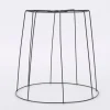 Creativ Company Lampenschirm-Gestell Metall schwarz 20x20cm