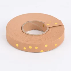 Creativ Company Lederpapierstreifen gepunktet natur goldfarbig Stärke 0,55mm 1,5x950cm