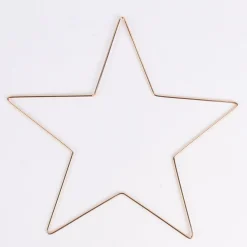 Creativ Company Metallstern goldfarbig 30cm