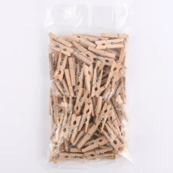 Creativ Company Mini-Holzklammern 100 Stück 3x0,4cm