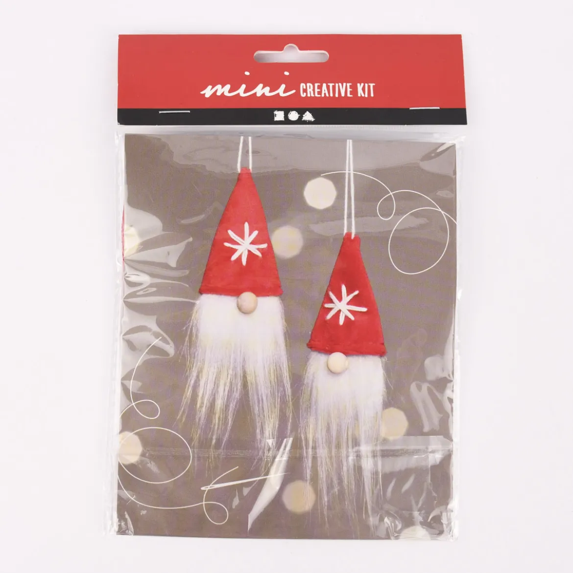 Creativ Company Mini-Kreativset Weihnachtswichtel für 2 Stück