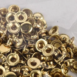 Creativ Company Nieten Metall messingfarben 50 Stück 7mm