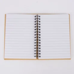 Creativ Company Notizbuch mit Spiralbindung A6 braun 10,5x15cm