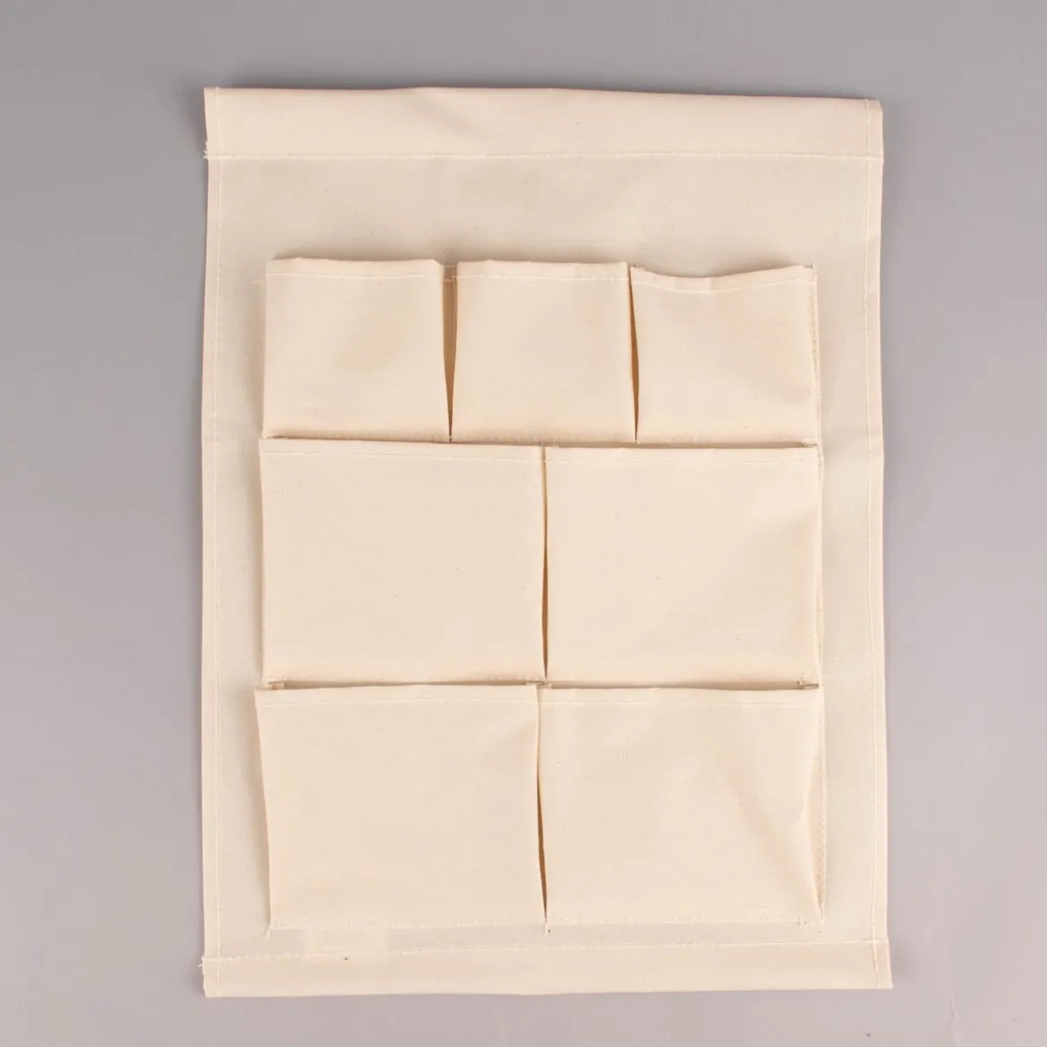 Creativ Company Organizer zum Aufhängen mit 7 Taschen natur 34x46cm