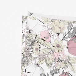 Creativ Company Papiertüte 8er Pack Blumen weiß beige rosa schwarz 12x21x6,3cm