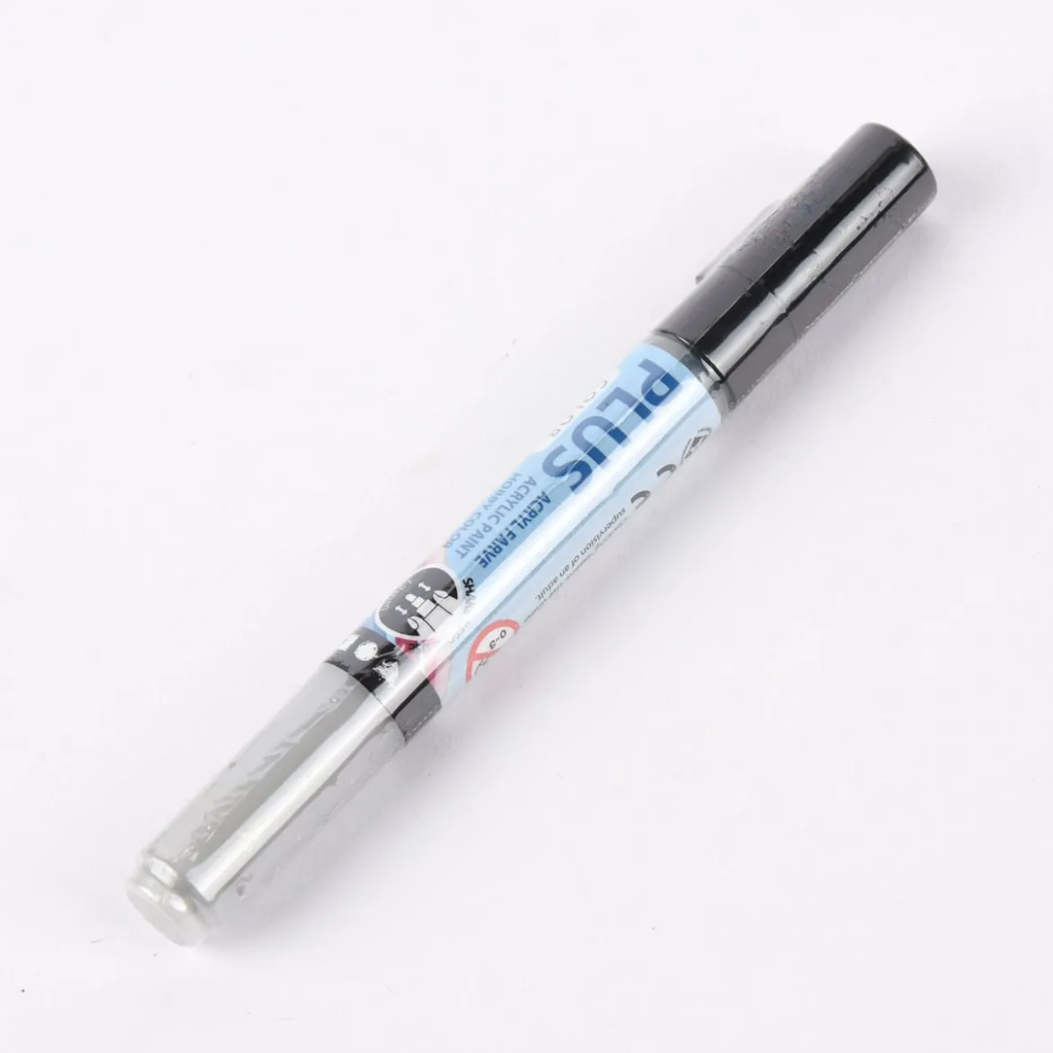 Creativ Company Plus Color Marker Acryl Farbstift Strichstärke 1-2mm grau