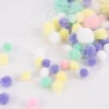 Creativ Company Pompons Glitter 1 Set verschiedene Farben und Größen