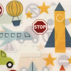 Creativ Company Rub On Sticker Transfer Sticker Fahrzeuge bunt