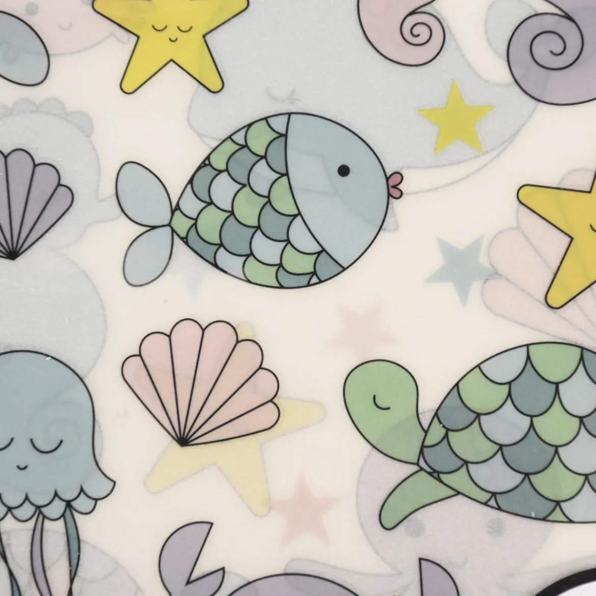 Creativ Company Rub On Sticker Transfer Sticker Unter Wasser bunt