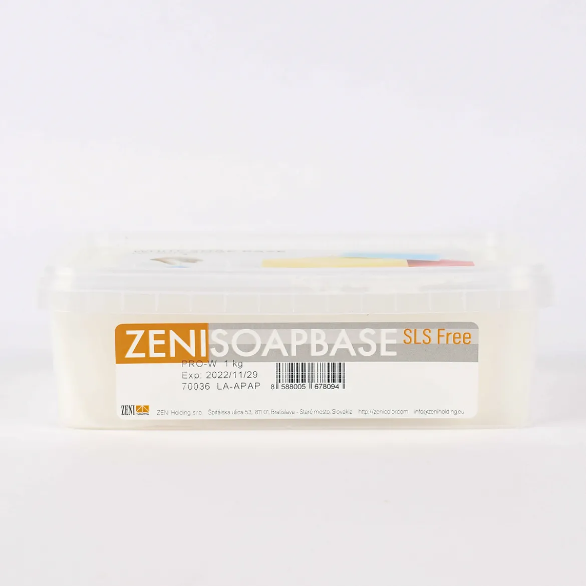Creativ Company Seifen Basis Seife Block weiß 1000g