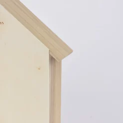 Creativ Company Setzkasten Haus mit 9 Fächern Holz 25,5x26x3,5cm